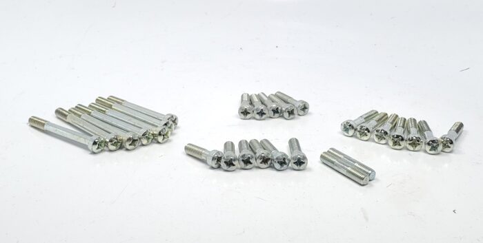 Fillister Head Screw Set - Engine and Gearbox - Triumph - 1957-68 - 350cc / 500cc - UK