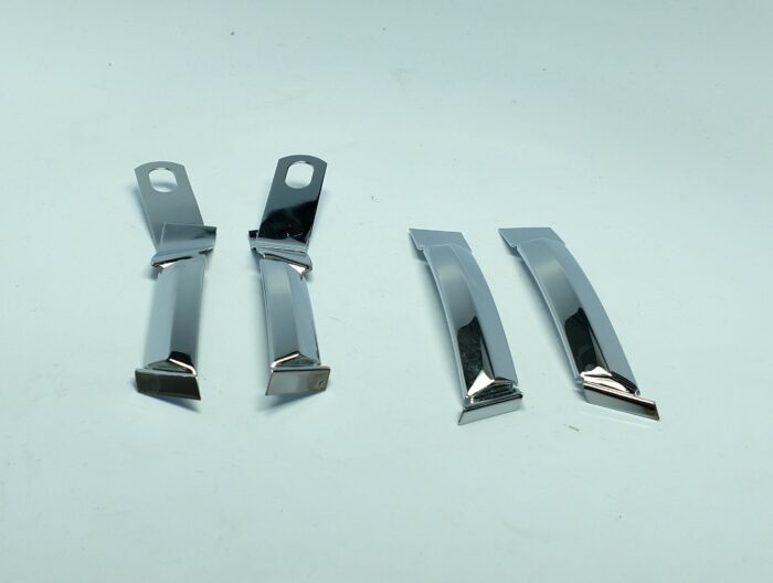 Tank Trim Set - 4 Piece - Triumph 3 Gallon Tank - 1957-63 - Image 2