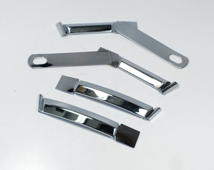 Tank Trim Set - Triumph TR6 - 1957-62 - 3 Gallon Tank - 4 Piece - UK