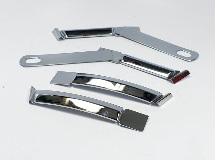 Tank Trim Set - Triumph TR6 - 1957-62 - 3 Gallon Tank - 4 Piece - UK - Image 2