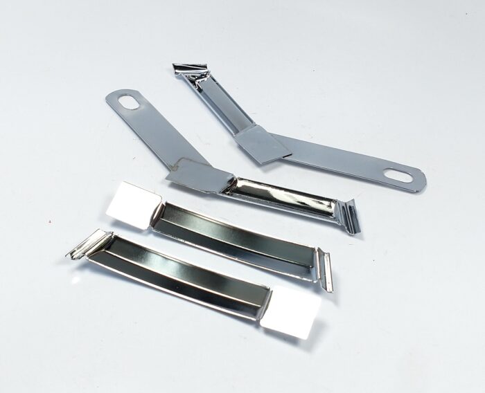 Tank Trim Set - Triumph TR6 - 1957-62 - 3 Gallon Tank - 4 Piece - UK - Image 4