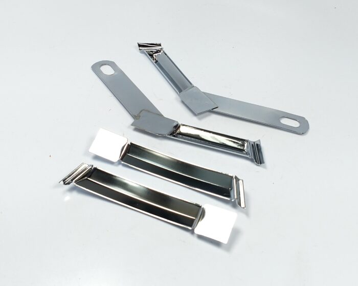 Tank Trim Set - Triumph TR6 - 1957-62 - 3 Gallon Tank - 4 Piece - UK - Image 3