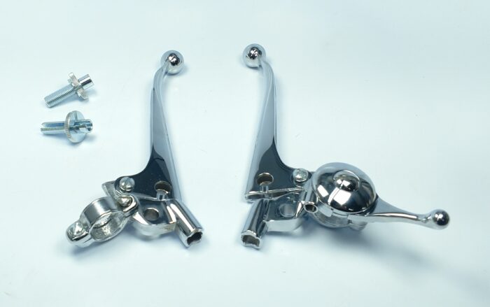 60-2241 / 60-2242 - Lever Assembly Set - 7/8" - Ball End - Mirror Holes - Taiwan - Image 2