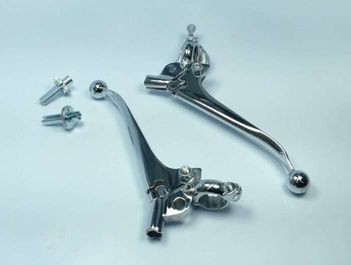 60-2241 / 60-2242 - Lever Assembly Set - 7/8" - Ball End - Mirror Holes - Taiwan - Image 3
