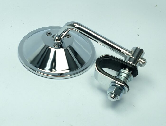 Round Clamp-On Mirror - 4" Stem - Taiwan - EMGO