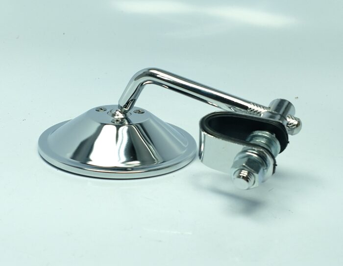 Round Clamp-On Mirror - 4" Stem - Taiwan - EMGO - Image 2