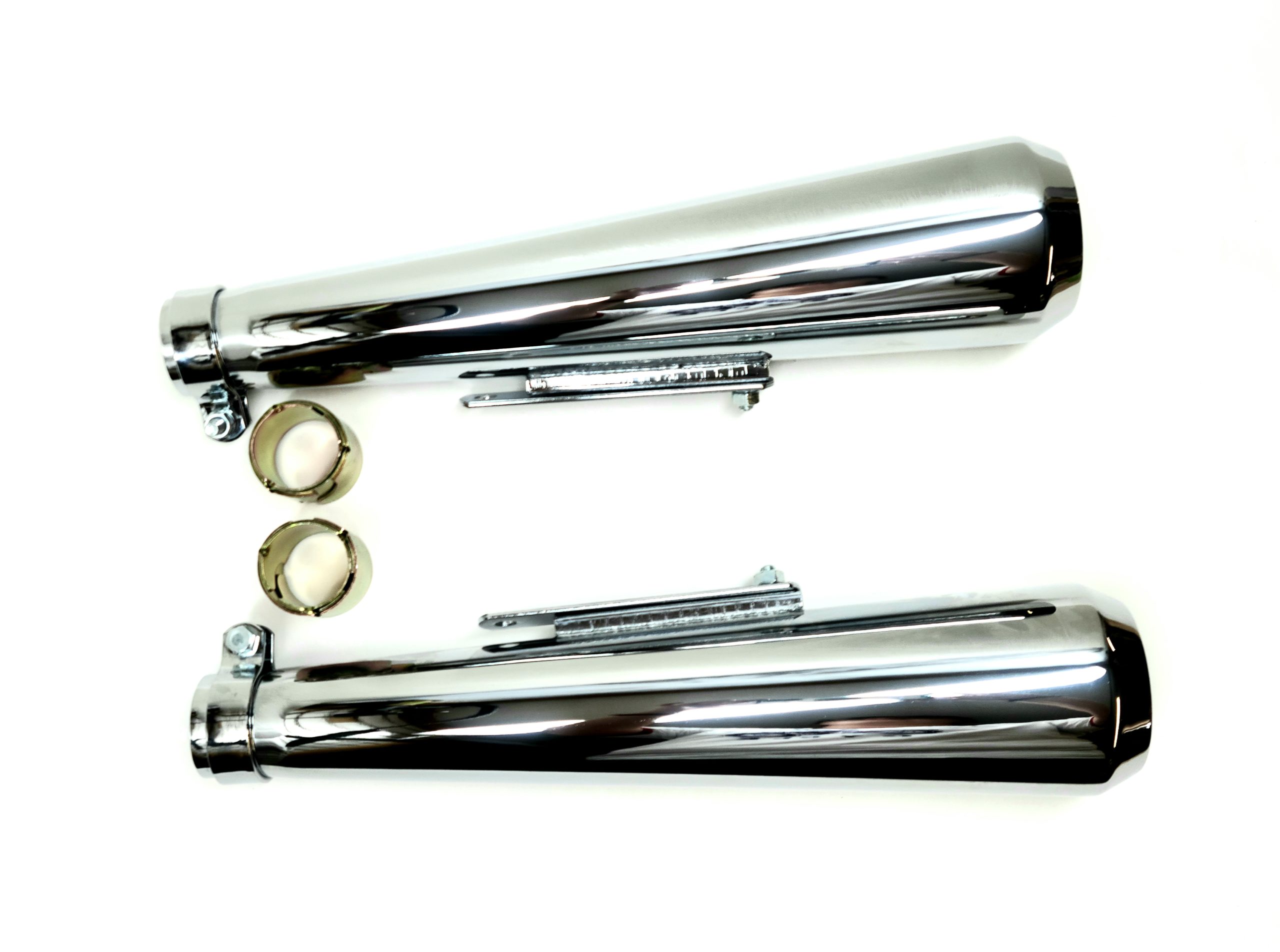Reverse Cone Shorty Muffler Set - Taiwan - EMGO