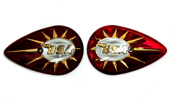 40-8014 / 40-8015 - Red - Sold as Pair - India