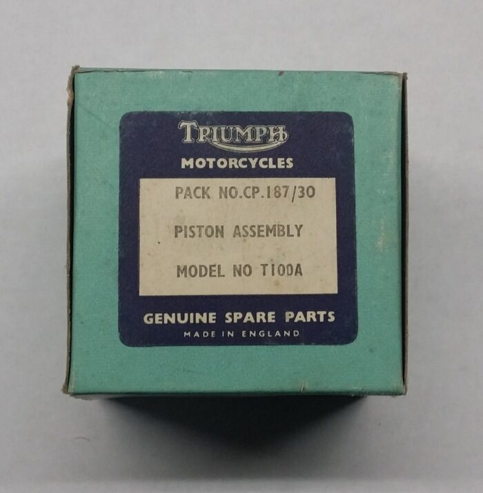 70-6884 +.030" - Piston Set - NOS Triumph - Image 2