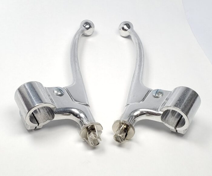 Alloy Brake and Clutch Lever Assemblies - 7/8" - Sliding Adjuster - Image 2