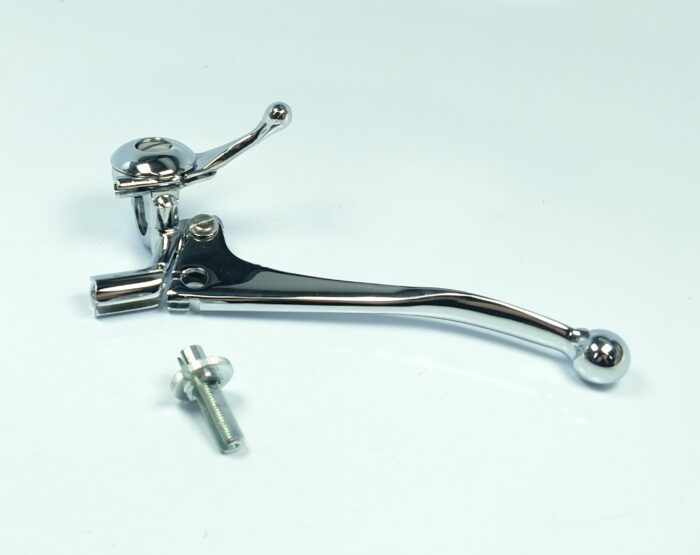 Clutch Lever Assembly with Magneto Control - 7/8" Diameter - Ball End - Sliding Adjuster - Taiwan - EMGO - Image 5