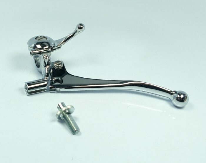 Clutch Lever Assembly with Magneto Control - 7/8" Diameter - Ball End - Sliding Adjuster - Taiwan - EMGO - Image 4