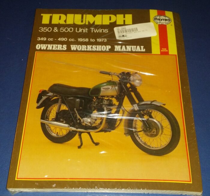 Triumph 350cc & 500cc Unit Twins Owners Workshop Manual - 1958-73 - Haynes