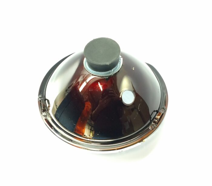 516798 - 7" Reflector Unit - With Logo & Pilot Bulb Hole - India - Image 3