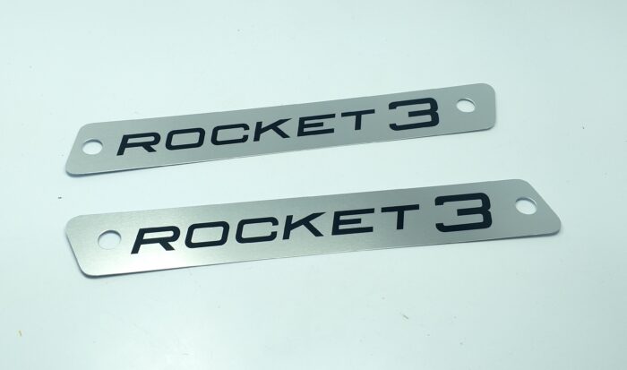 BSA Rocket 3 Side Cover Emblems - Sold As Pair