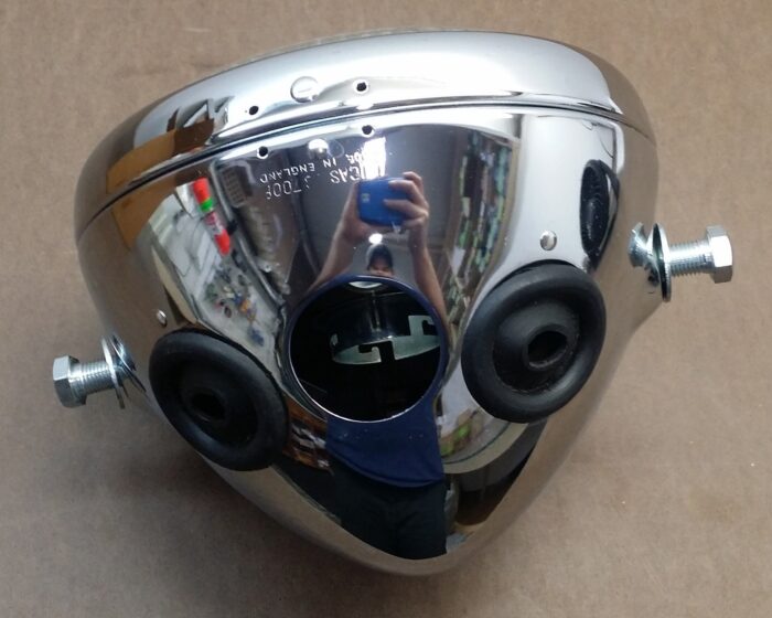 60646 - Complete T160 Headlight Assembly - UK - Image 3