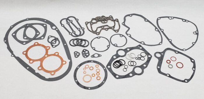 Engine Gasket Set with Head Gasket - Triumph 650cc Twin - 1971-72