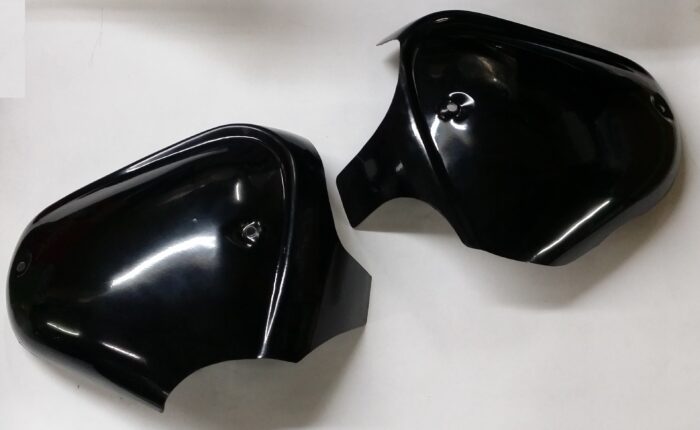 Side Cover Set - BSA A65L/R - 1962-65 - Fiberglass - UK