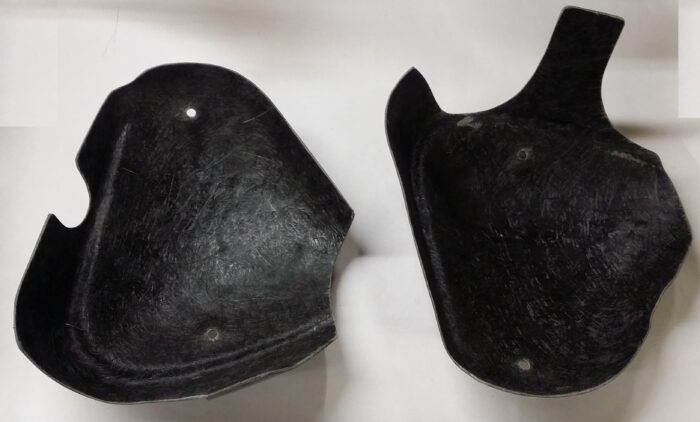 Side Cover Set - BSA A65L/R - 1962-65 - Fiberglass - UK - Image 2