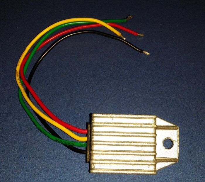 6 Volt Solid State Voltage Regulator - Positive Ground