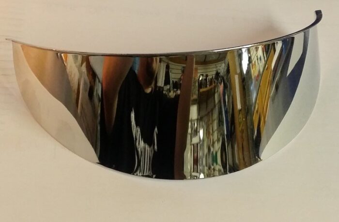 7" Chrome Headlight Eyelid - Universal