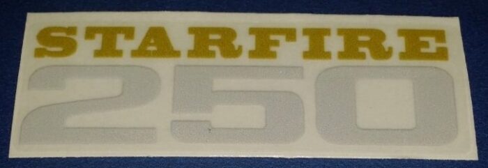 BSA Starfire 250 Decal