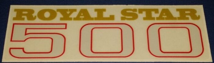 BSA Royal Star 500 Decal