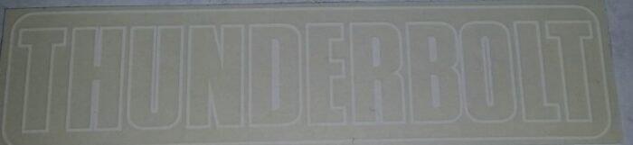 BSA Thunderbolt Decal