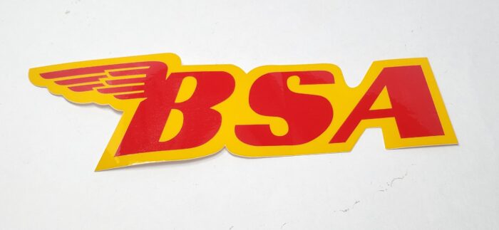 BSA Logo Decal - 7" x 2.25"
