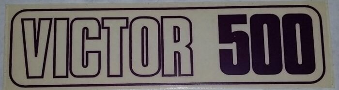 BSA Victor 500 Decal
