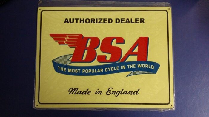 BSA Authorized Dealer Sign - 15.5" x 12"