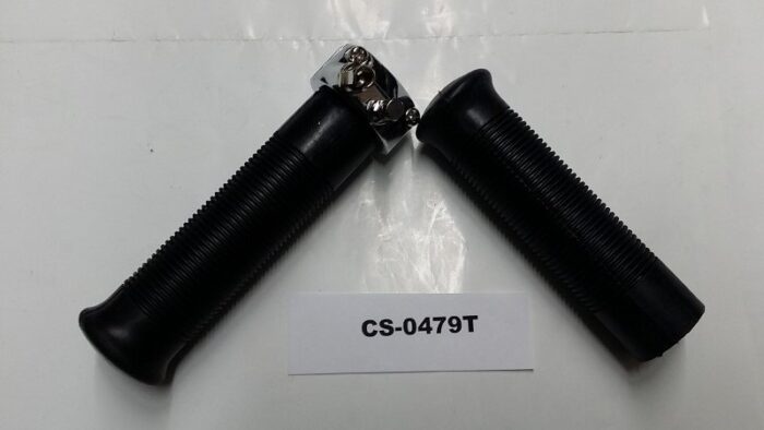 Throttle Assembly - Single Pull - 1" Diameter - Jack-Hammer Grip Set - Taiwan - EMGO