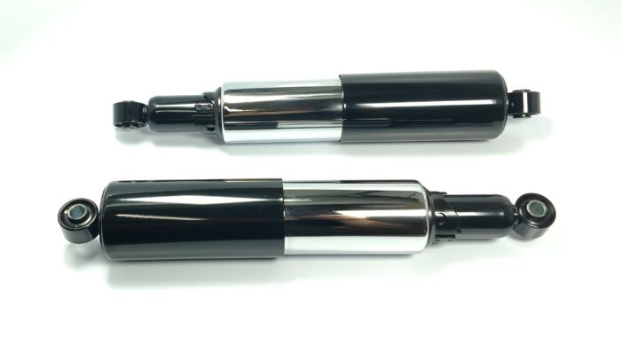 Shock Set - 1959-66 Triumph T120 / 1957-65 TR6 - 1958 and up BSA A7 / A10 / B31 / B33 - Shrouded - Taiwan - EMGO - Image 2