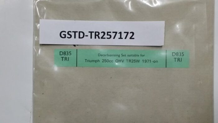 Top End Engine Gasket Set - 250cc - Triumph TR25W - 1971-72 - Image 2
