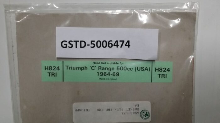 Top End Engine Gasket Set - 1963-74 Triumph 500cc Twins - Image 2