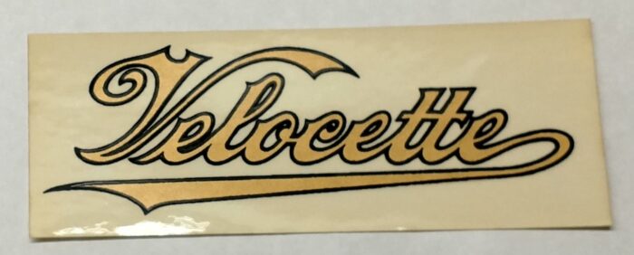 Velocette Decal - Large Version