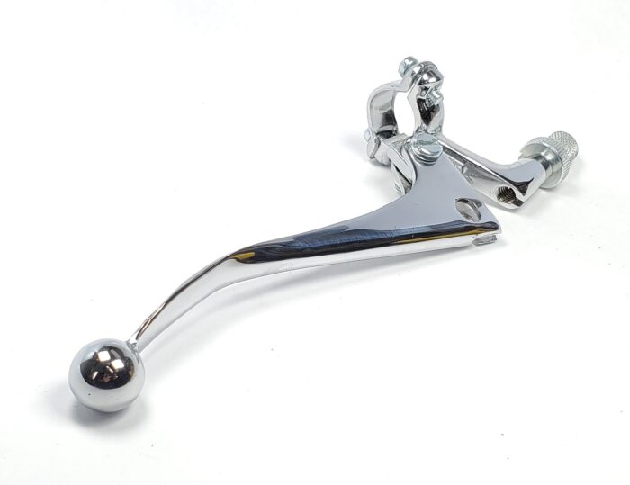 Brake Lever Assembly - 7/8" Diameter - Ball End - Screw Adjuster - UK