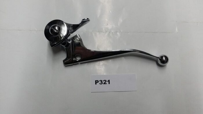 Clutch Lever Assembly - with Mag Lever - 7/8" Diameter - Ball End - No Adjuster - UK