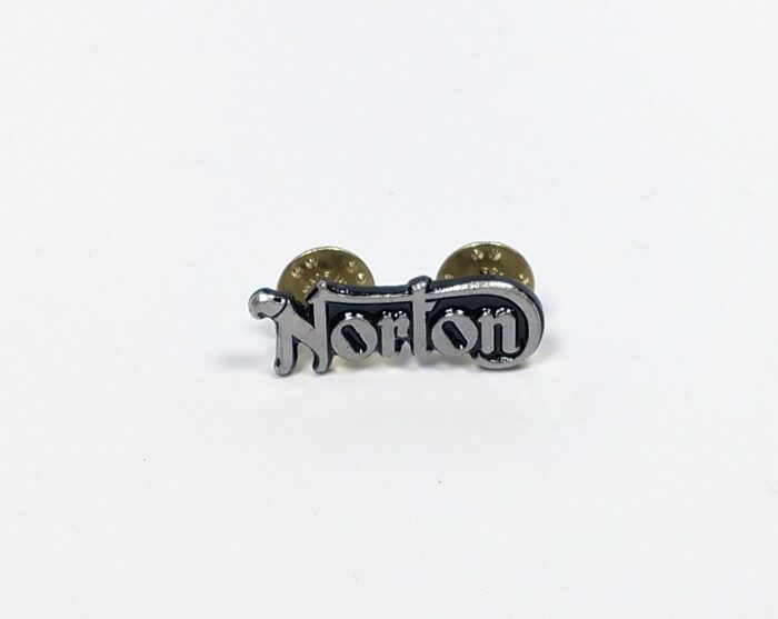 Norton Logo Pin - Pewter - USA Made