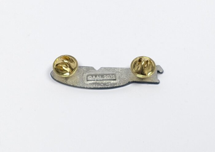 Triumph Logo Pin - Large - Pewter - Made in USA - Image 2