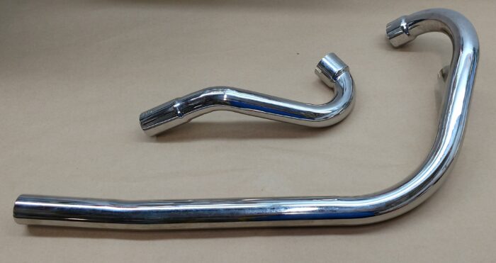 Triumph TR6 Low Siamese Exhaust - 2 into 1 - 1963 & On - UK
