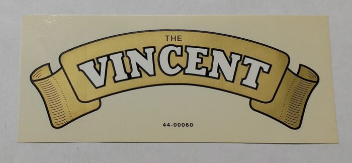 "The Vincent" Decal - Tank Side