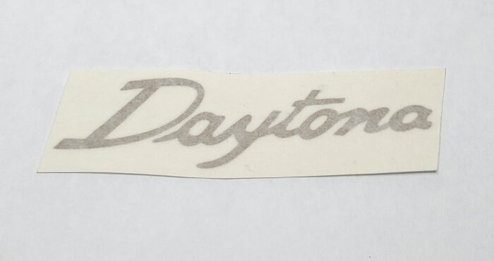 Triumph Daytona Decal - Gold - 3-1/4" x 1"