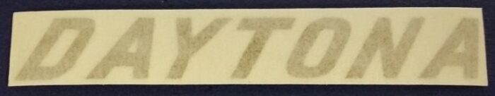 Triumph Daytona Decal - Gold - 3-3/4" x 1/2"