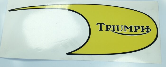 Triumph Trophy Trail Gas Tank Decal - Right Hand - Yellow