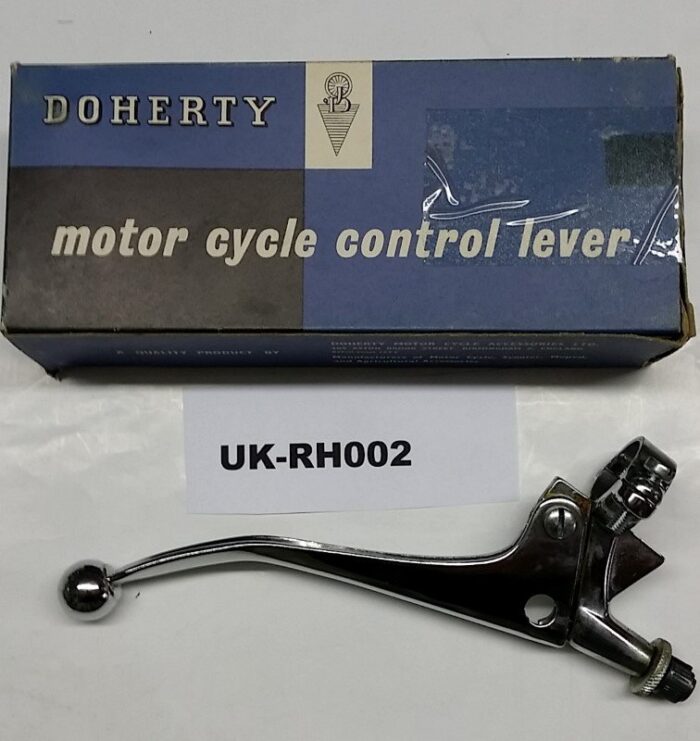 Brake Lever Assembly - 1" Diameter - Ball End - Screw Adjuster - UK - Doherty