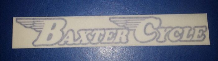 "Baxter Cycle" Decal