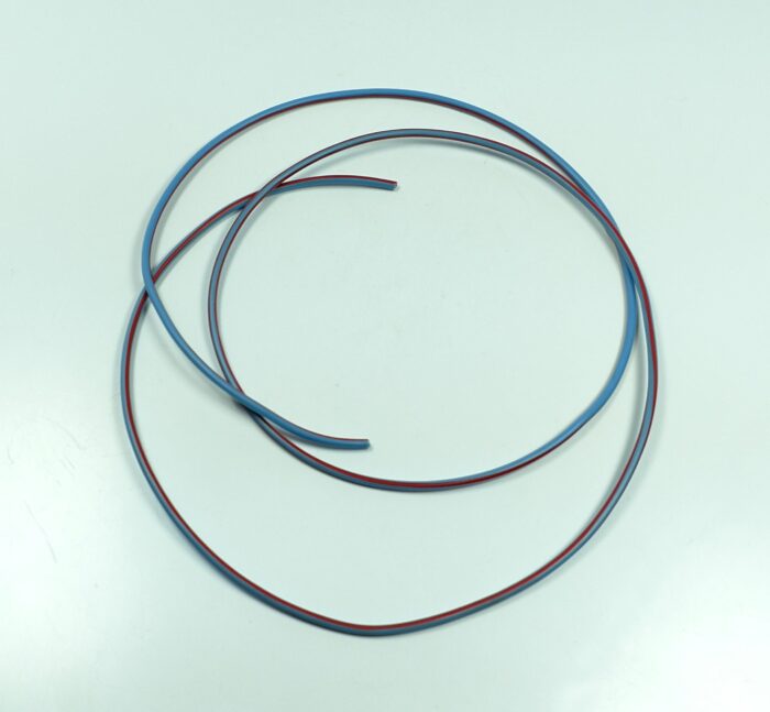 Blue with Red - 14 Gauge