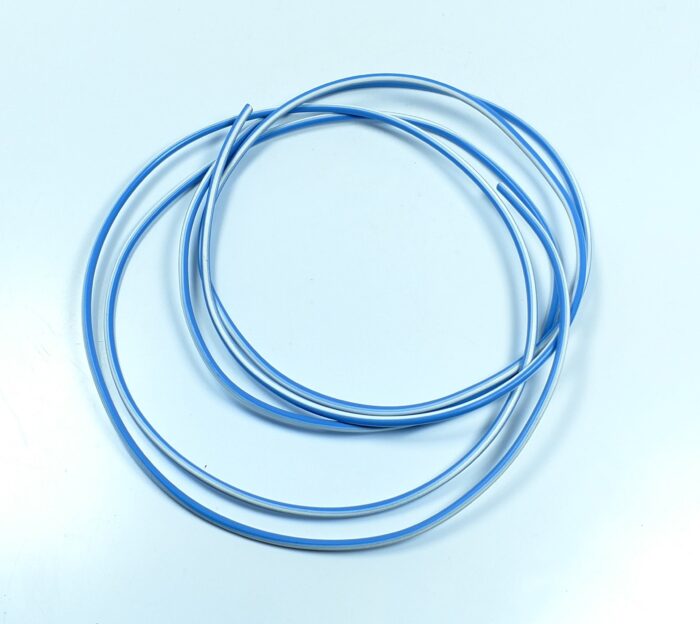 Blue with White - 14 Gauge Wire