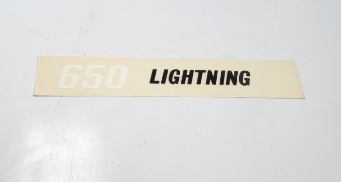 BSA 650 Lightning Decal - 6" x 1/2"